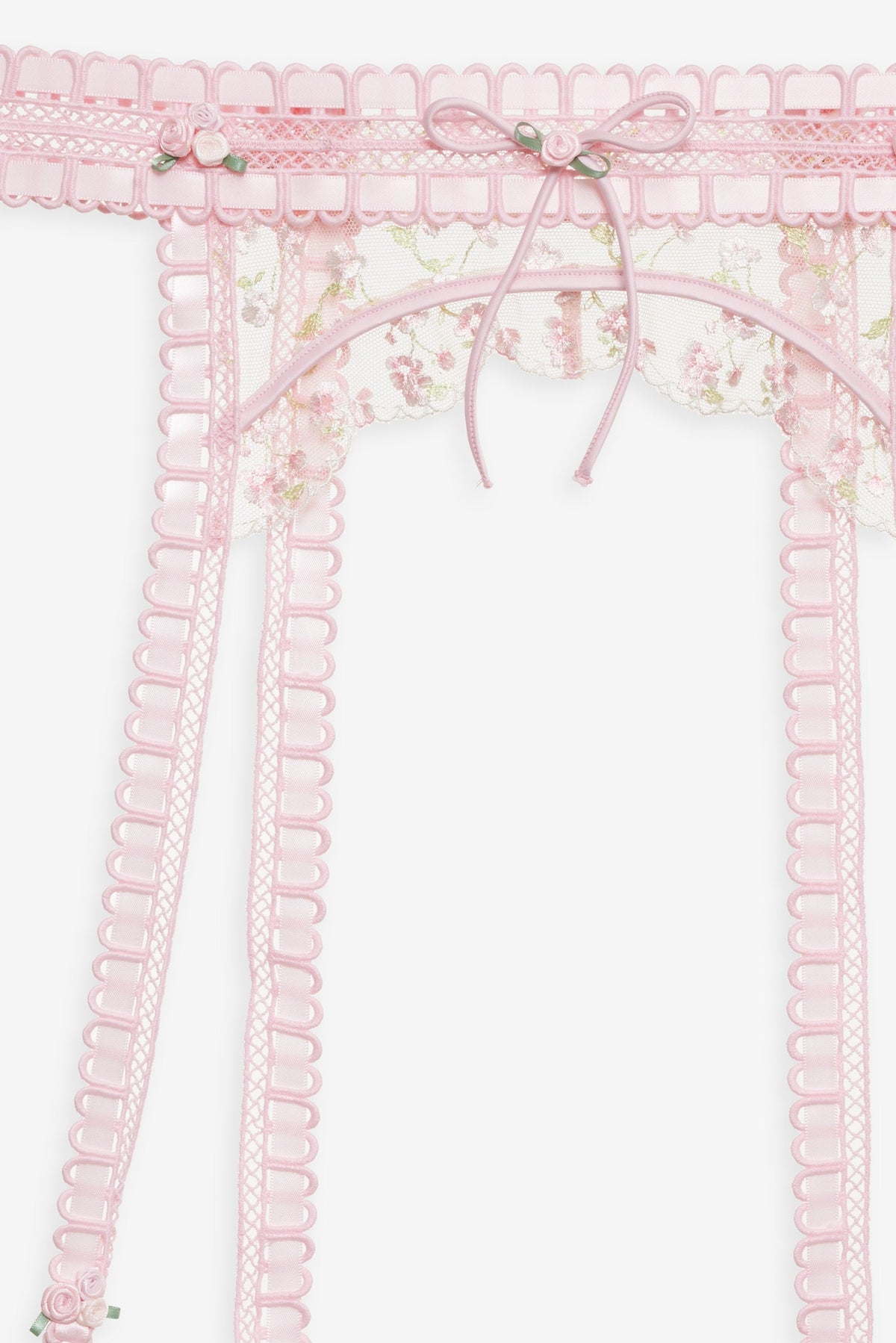 Pinkaboo Garter Belt Pink - For Love & Lemons