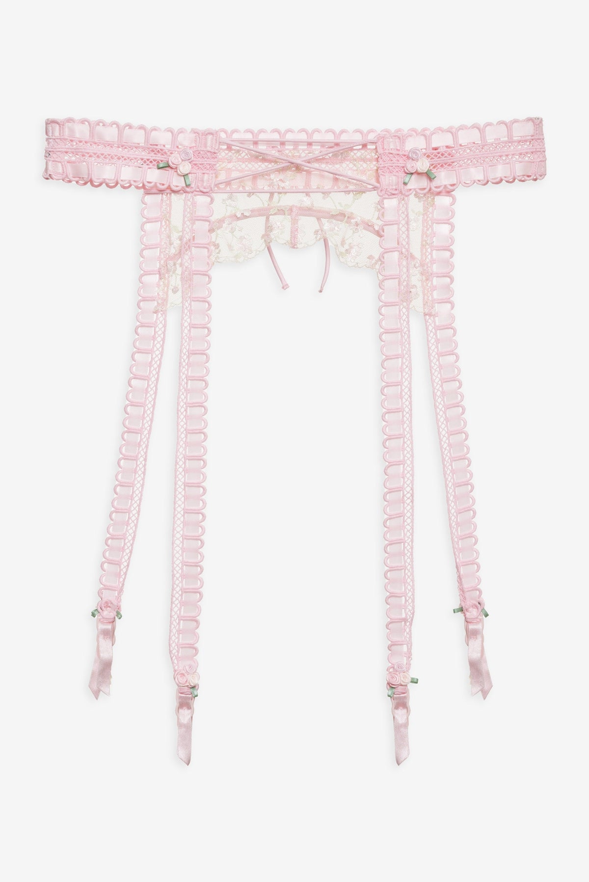 Pinkaboo Garter Belt Pink - For Love & Lemons