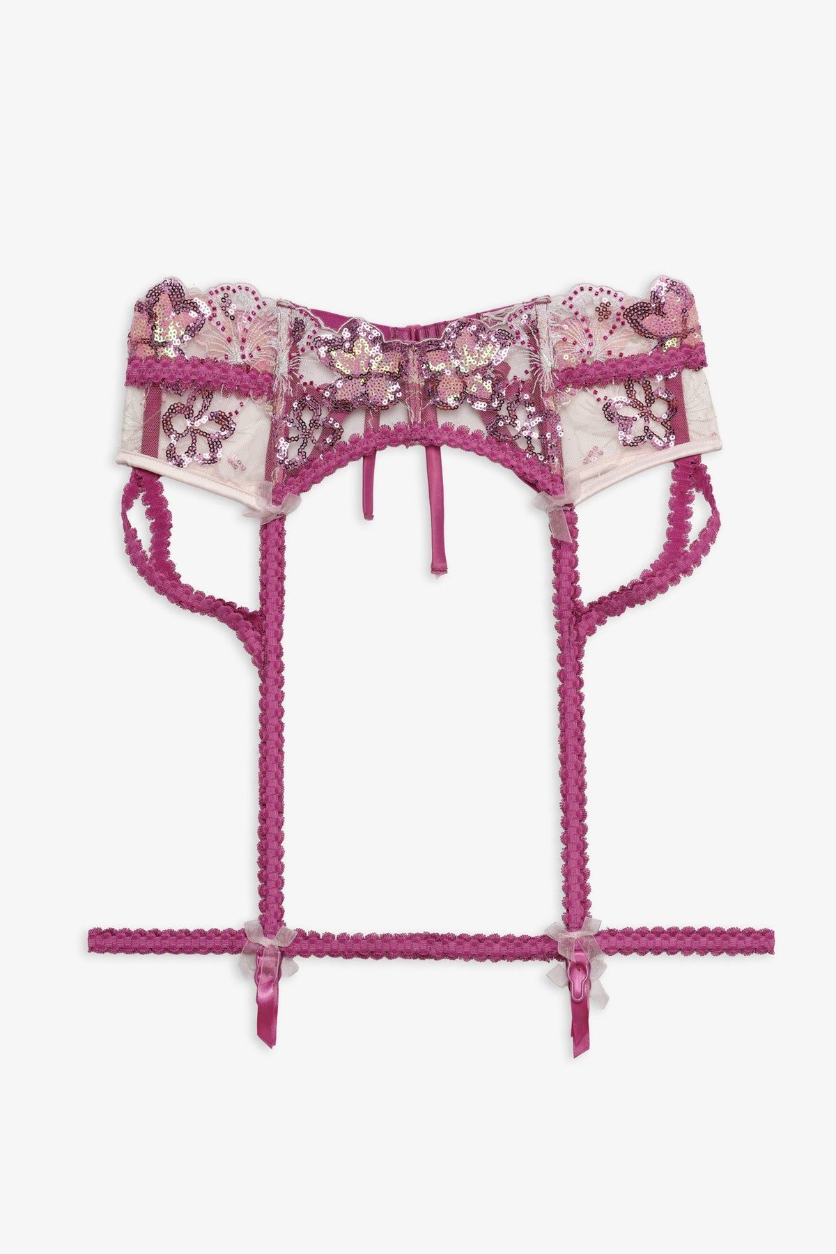 Lanai Garter Belt Pink - For Love & Lemons
