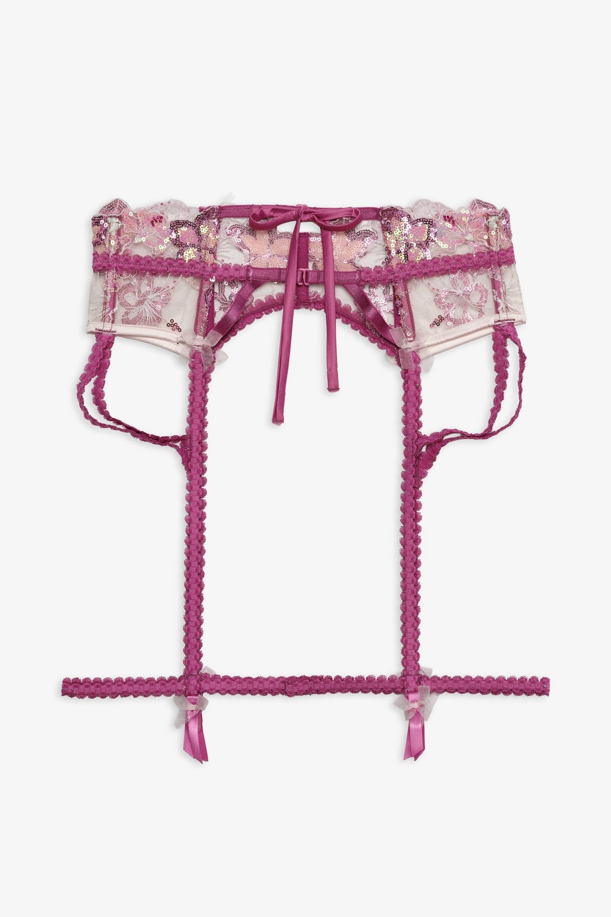 Lanai Garter Belt Pink - For Love & Lemons