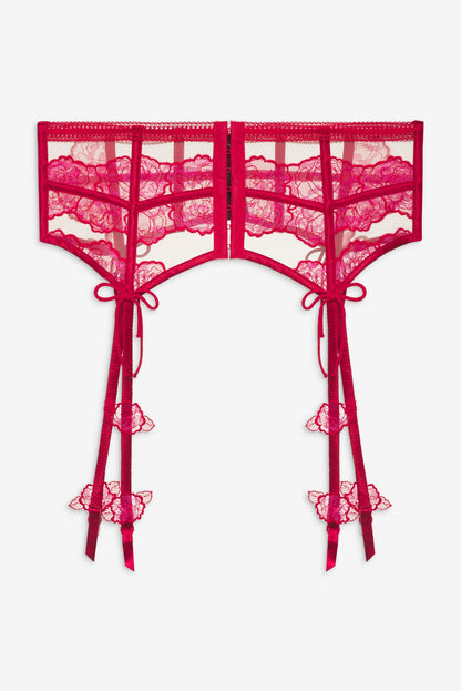 Cordelia Garter Belt Red - For Love & Lemons