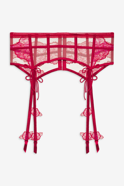 Cordelia Garter Belt Red - For Love & Lemons