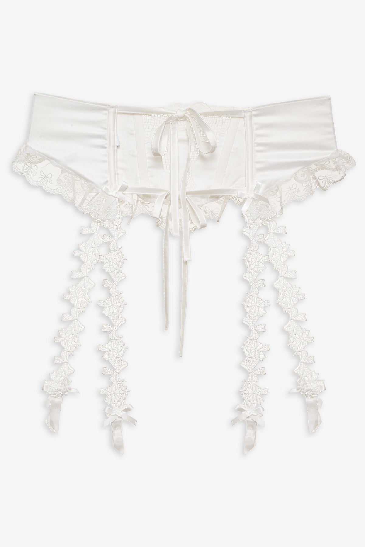 Beau Garter White - For Love & Lemons