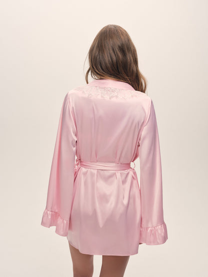 Audrey Robe Pink - For Love & Lemons