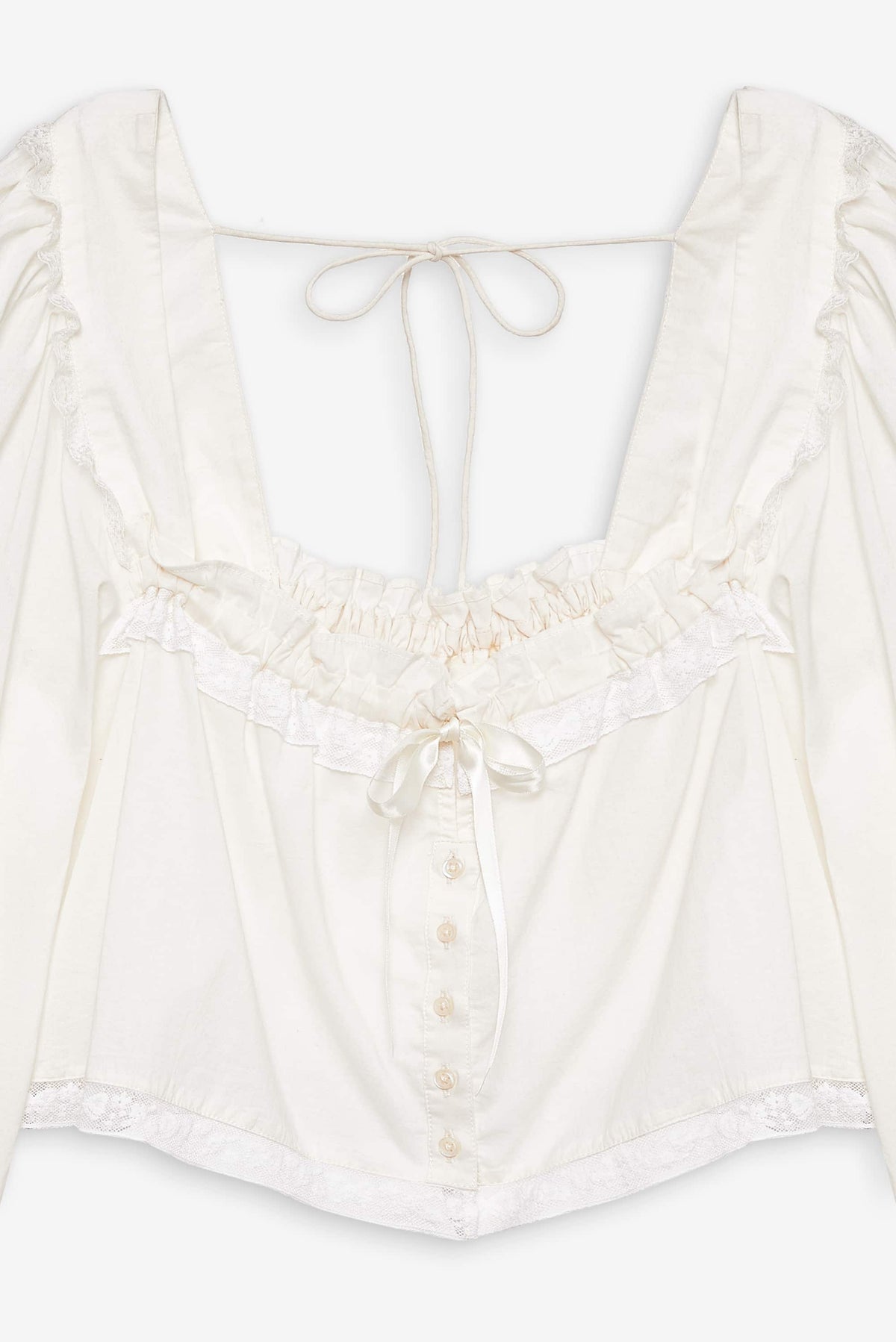 Venetia Sleep Top Vintage Cream - For Love & Lemons
