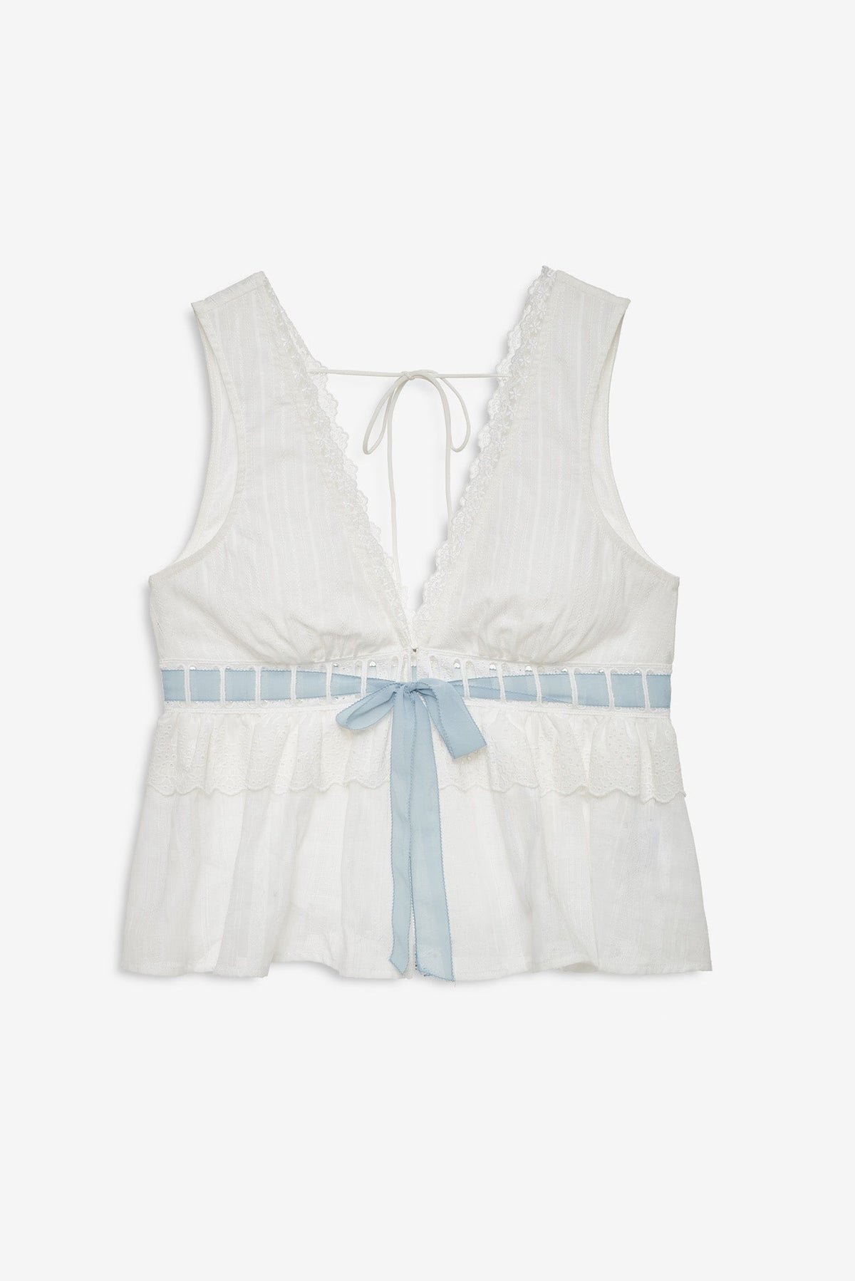 Jia Sleep Top White - For Love & Lemons