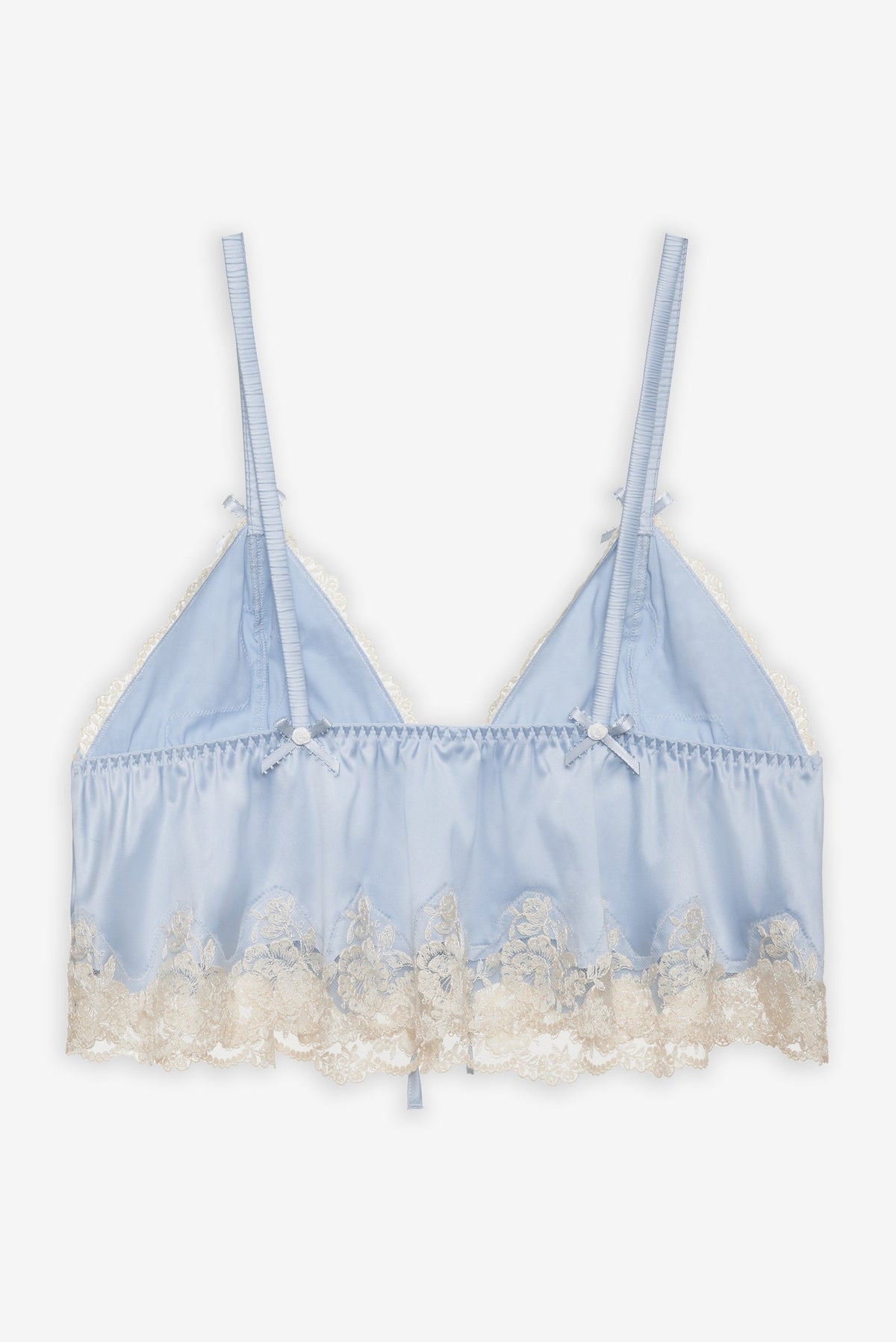 Jaden Sleep Top Dusty Blue - For Love & Lemons