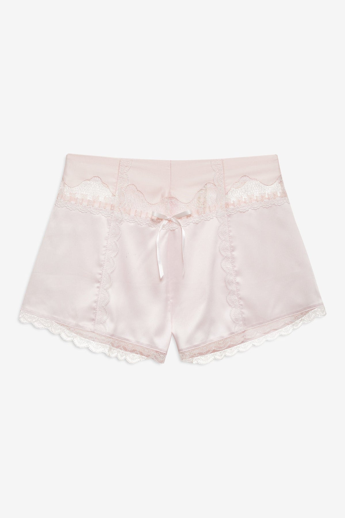 Starlet Sleep Shorts Peach - For Love & Lemons