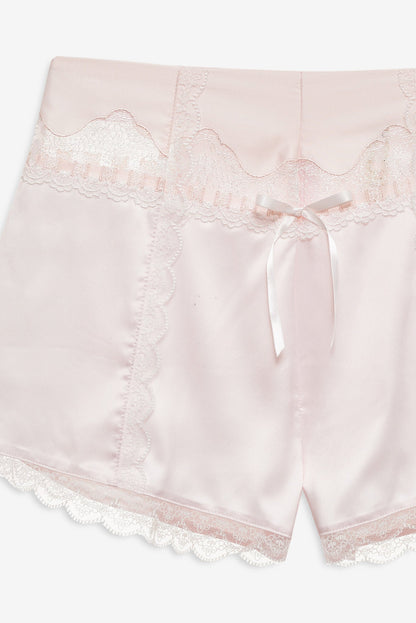 Starlet Sleep Shorts Peach - For Love & Lemons