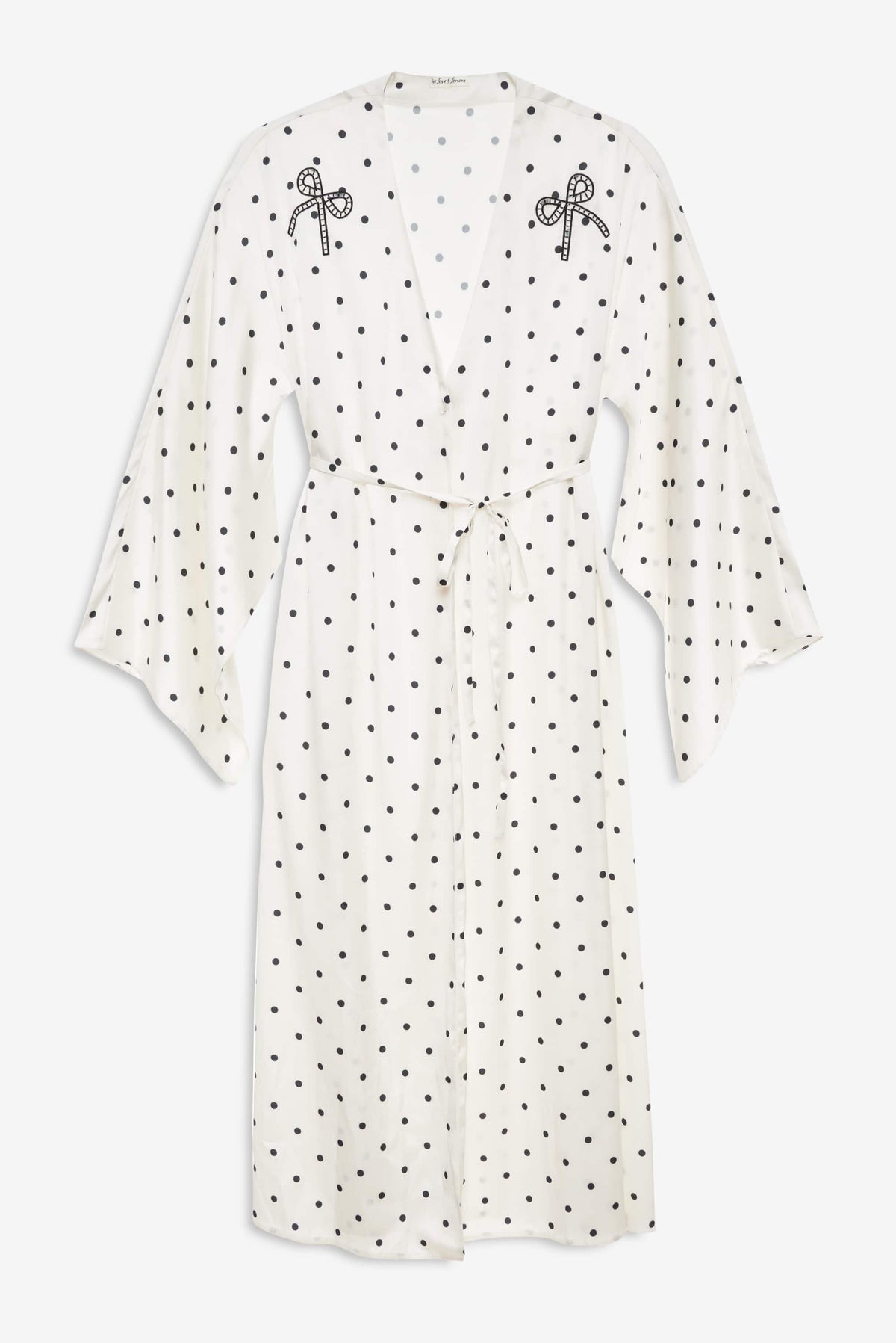 Lady Dot Robe Cream - For Love & Lemons