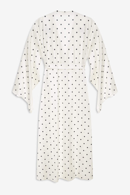 Lady Dot Robe Cream - For Love & Lemons
