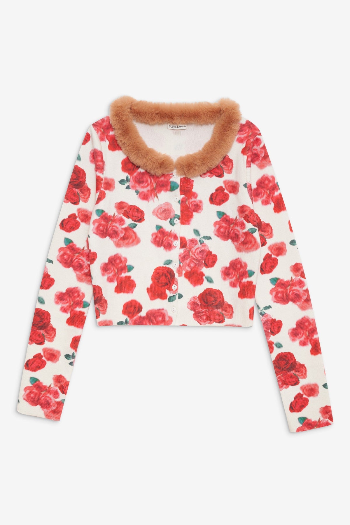 Carol Cardigan Red - For Love & Lemons