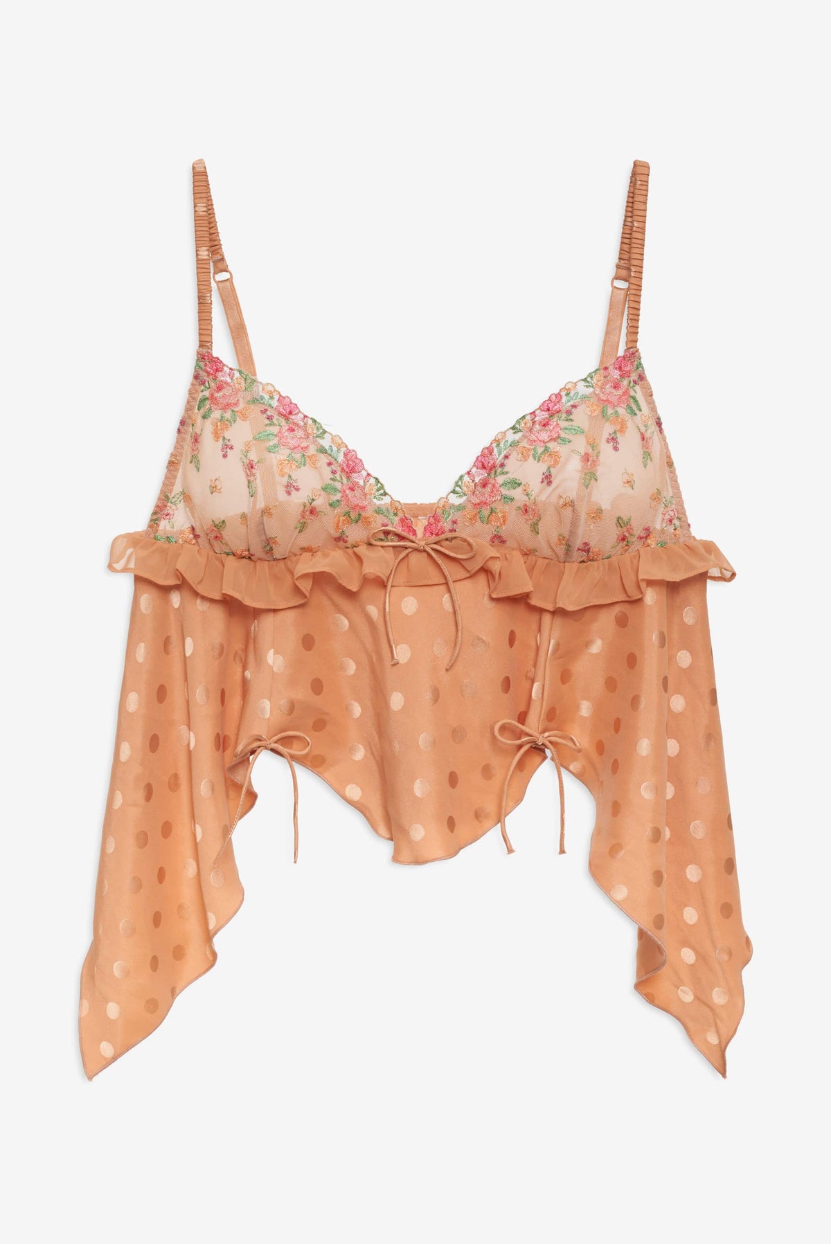 Glimmer Rosebud Sleep Top Rose Gold - For Love & Lemons