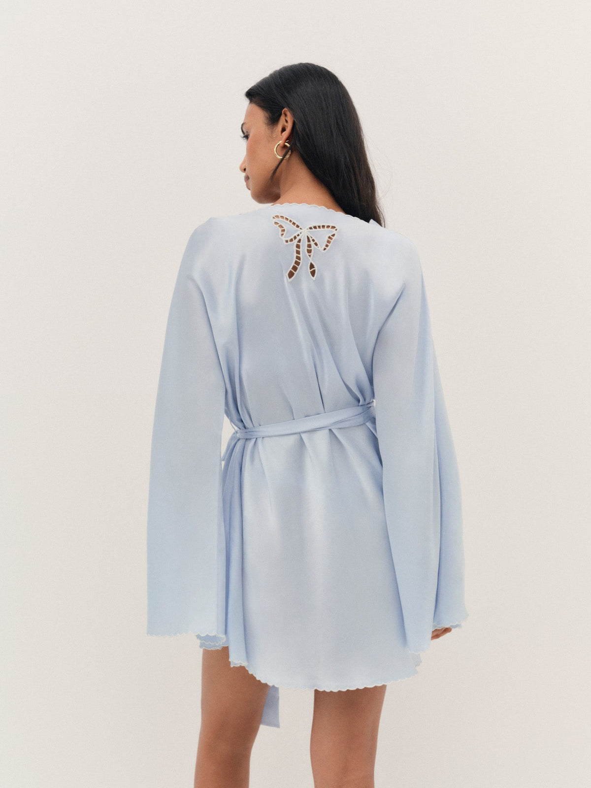 Delaine Robe Blue - For Love & Lemons