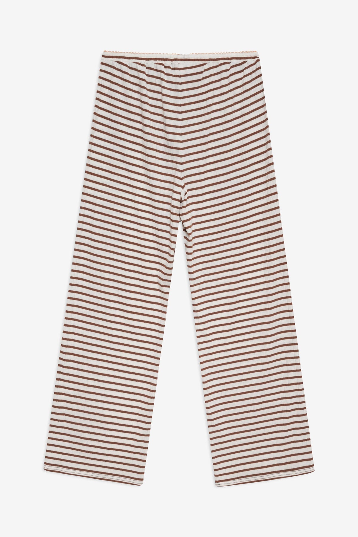 Bella Wide Leg Pant Brown - For Love & Lemons