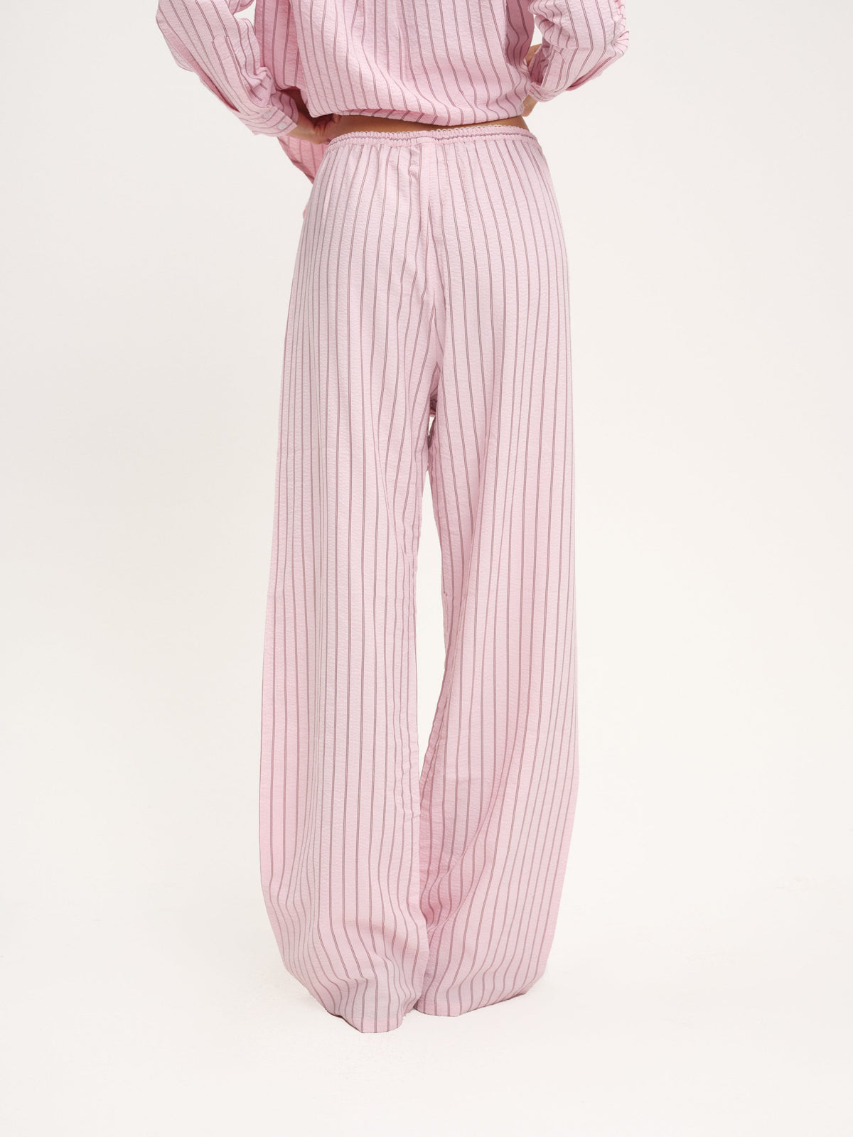 Mindy Wide Leg Pant Pink - For Love & Lemons