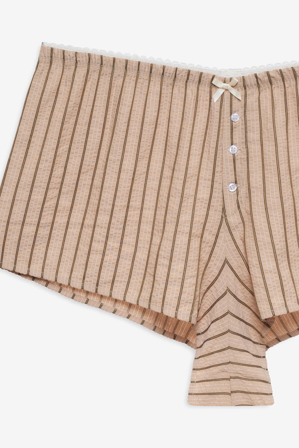 Mindy Boxer Short Brown - For Love & Lemons