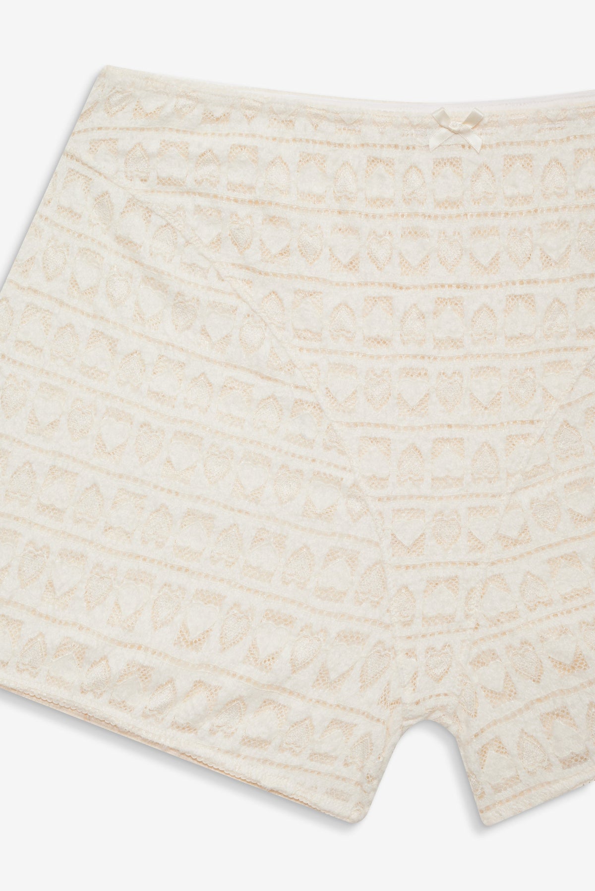 Reba Sleep Boyshort White - For Love & Lemons