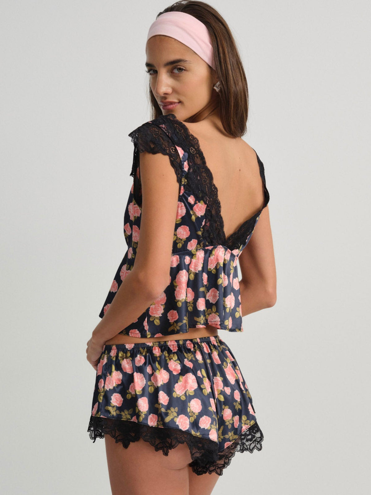 Kayla Sleep Top Navy - For Love & Lemons