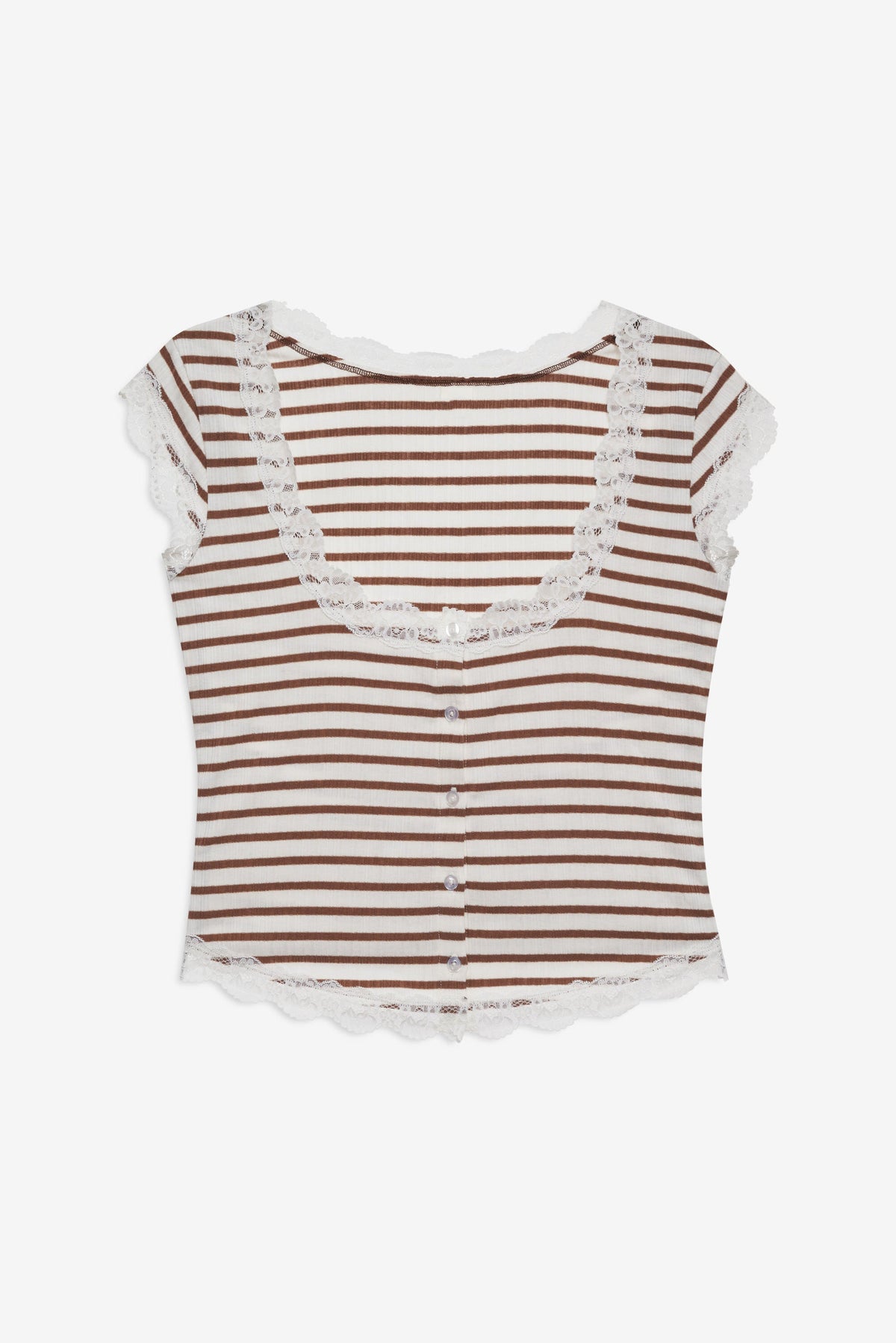 Bella Sleep Top Brown - For Love & Lemons