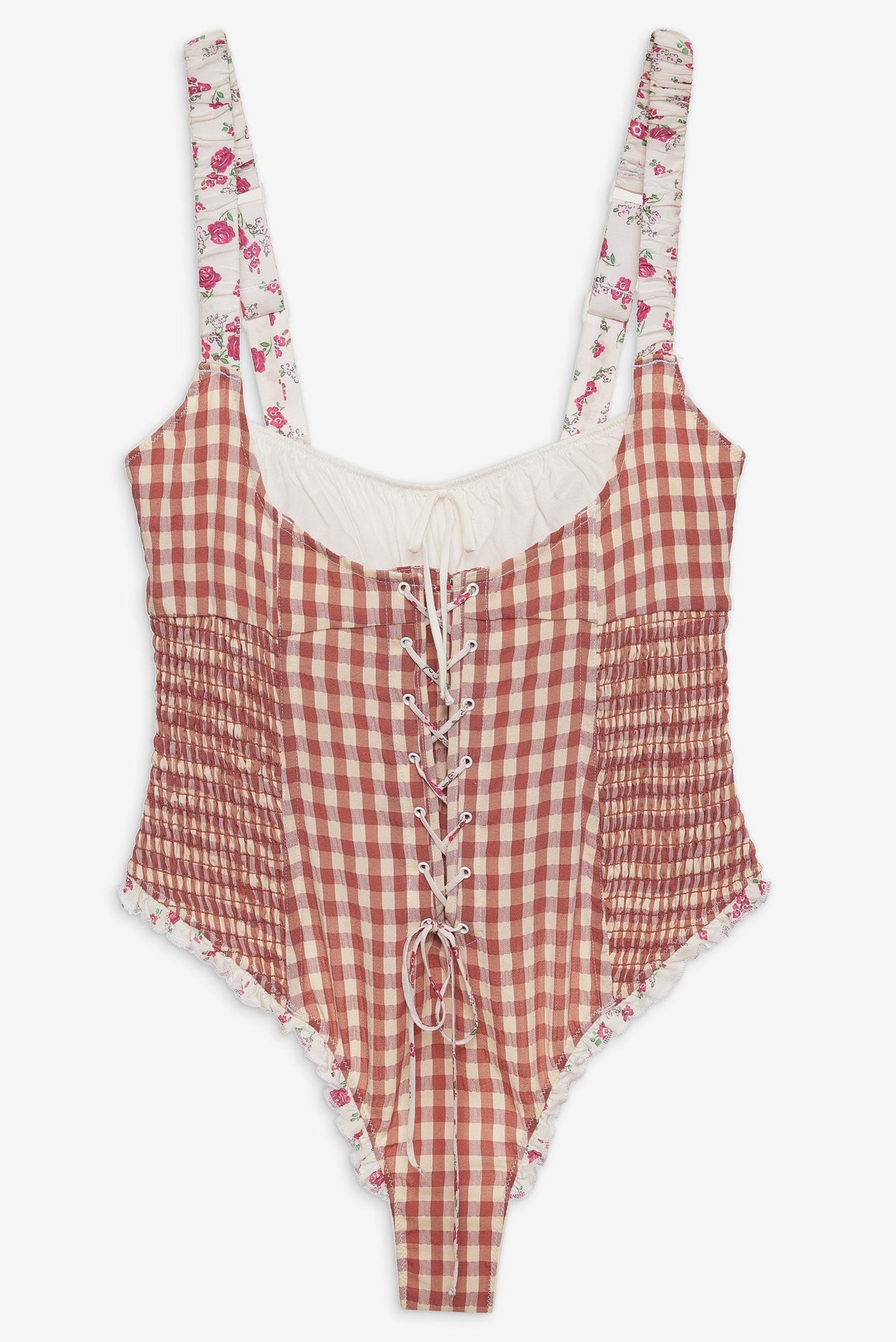 Georgia Bodysuit Mauve - For Love & Lemons