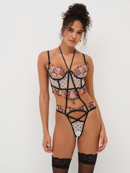 Paris Teddy Red - For Love & Lemons