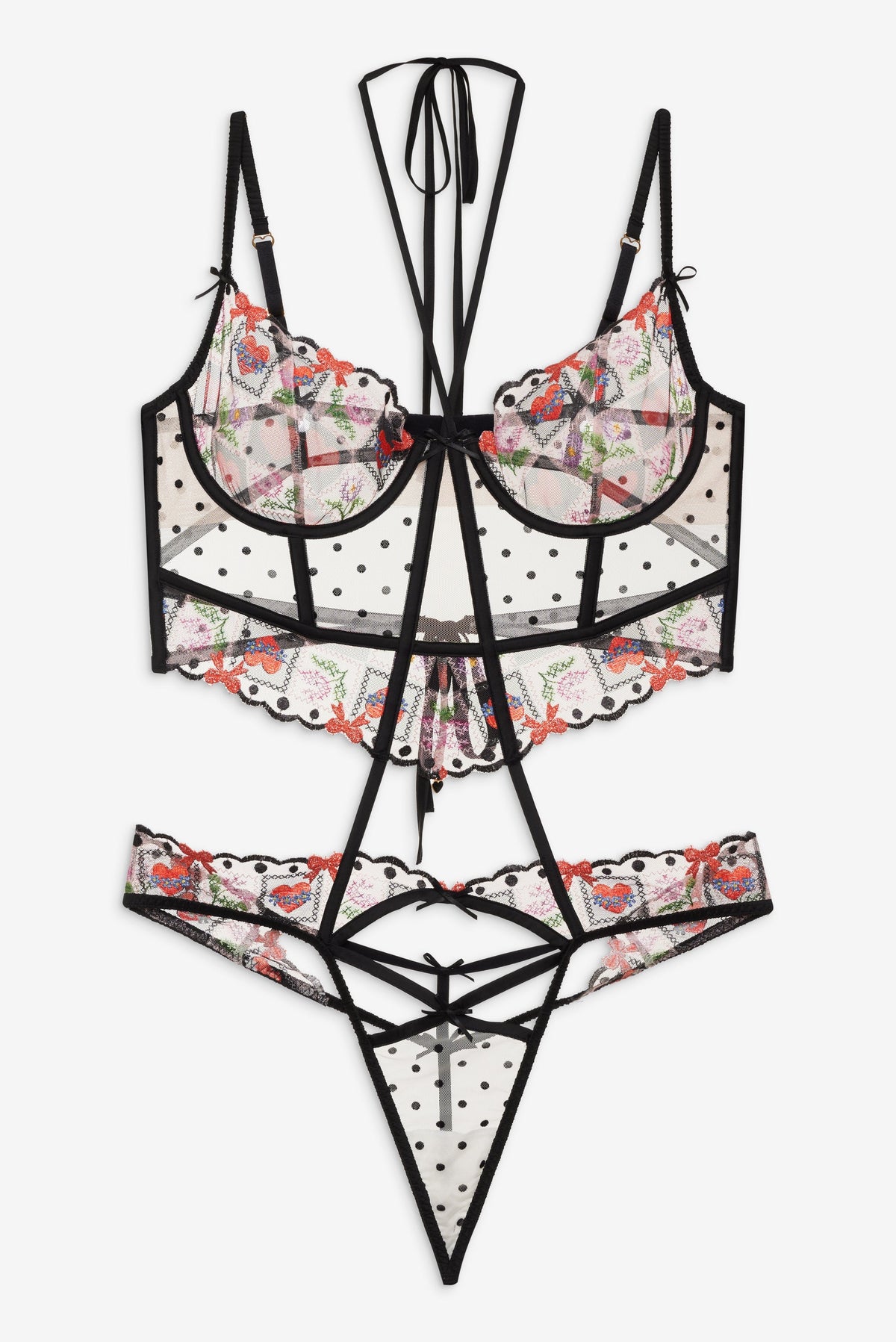 Paris Teddy Red - For Love & Lemons