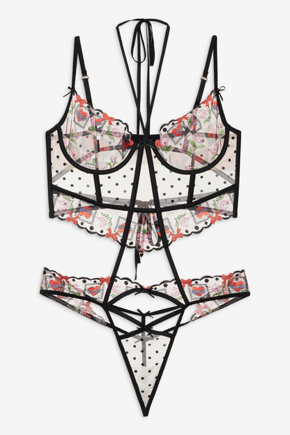 Paris Teddy Red - For Love & Lemons