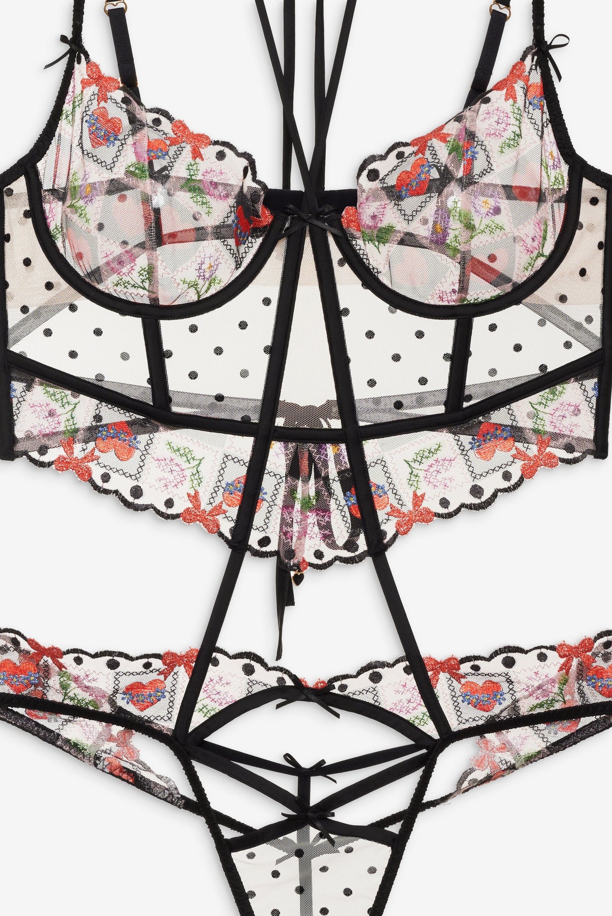 Paris Teddy Red - For Love & Lemons