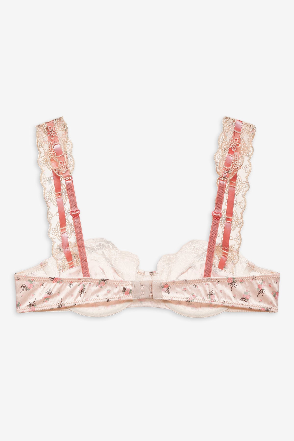 Peaches & Cream Underwire Bra Peach - For Love & Lemons