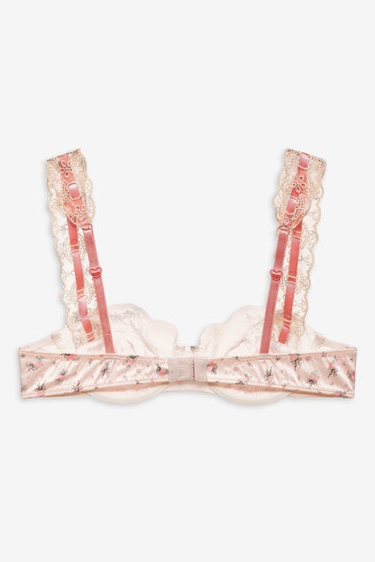 Peaches & Cream Underwire Bra Peach - For Love & Lemons
