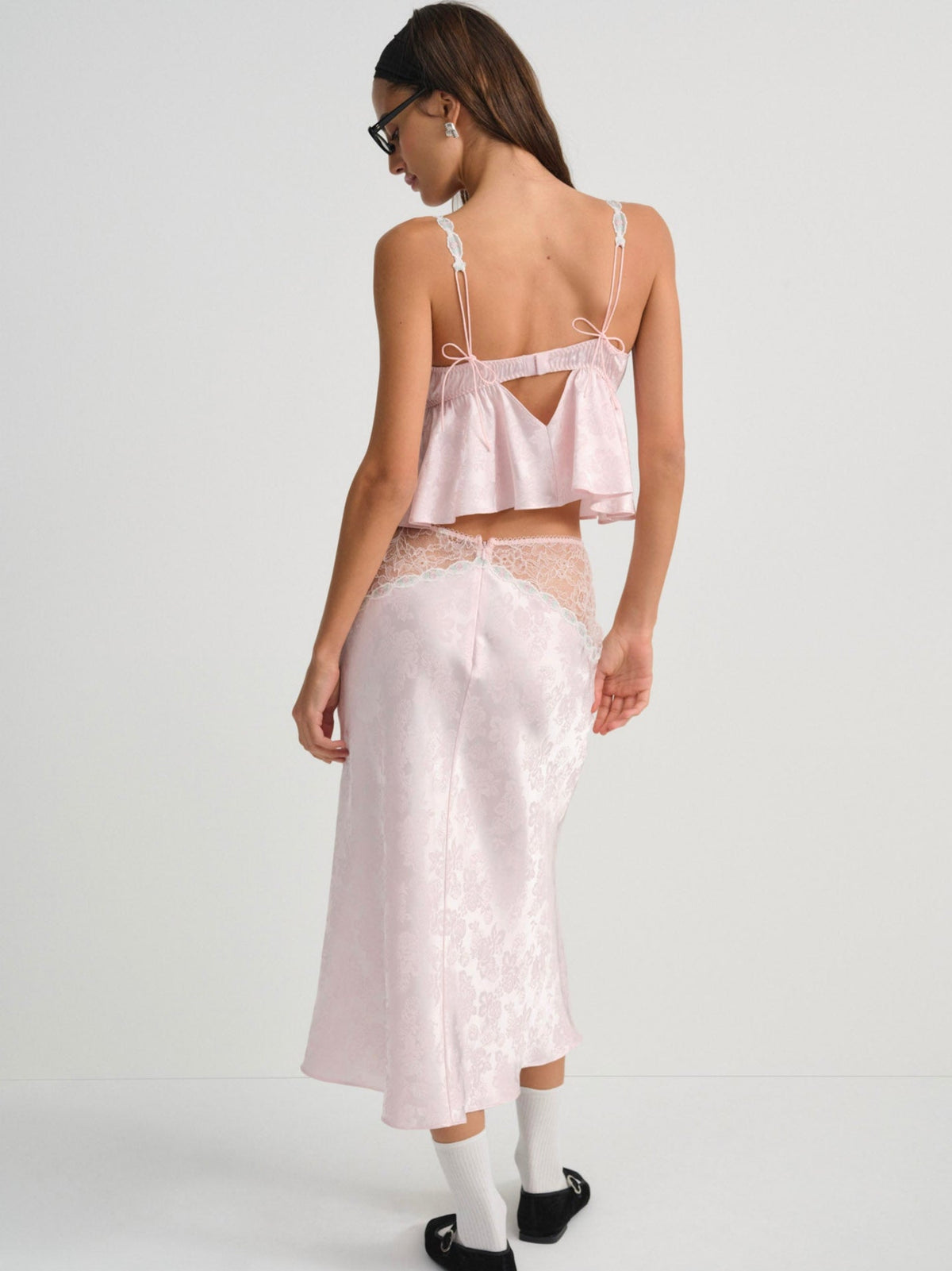 Camilla Sleep Top Pink - For Love & Lemons