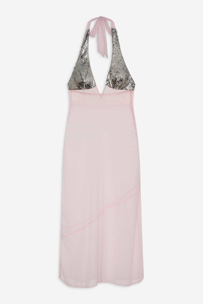Maia Maxi Slip Dress Pink - For Love & Lemons