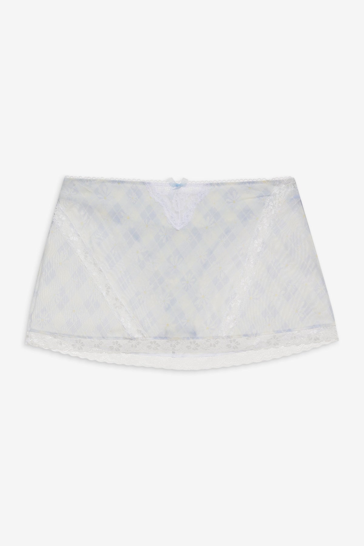 Dee Dee Daisy Mini Skirt Blue - For Love & Lemons