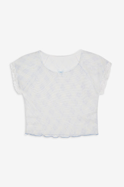Dee Dee Daisy Tee Blue - For Love & Lemons