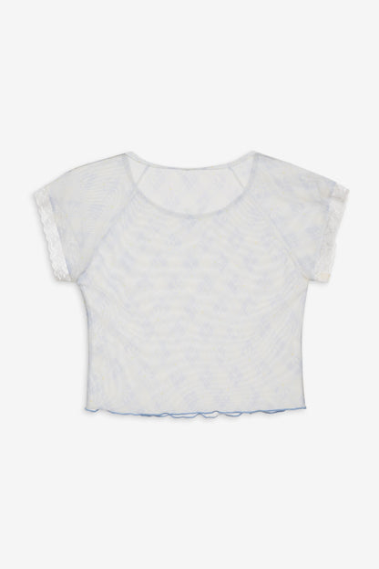 Dee Dee Daisy Tee Blue - For Love & Lemons
