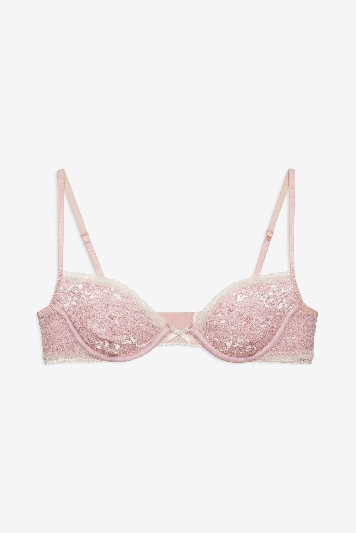 Pamela Stretch Lace Underwire Bra Pink - For Love & Lemons