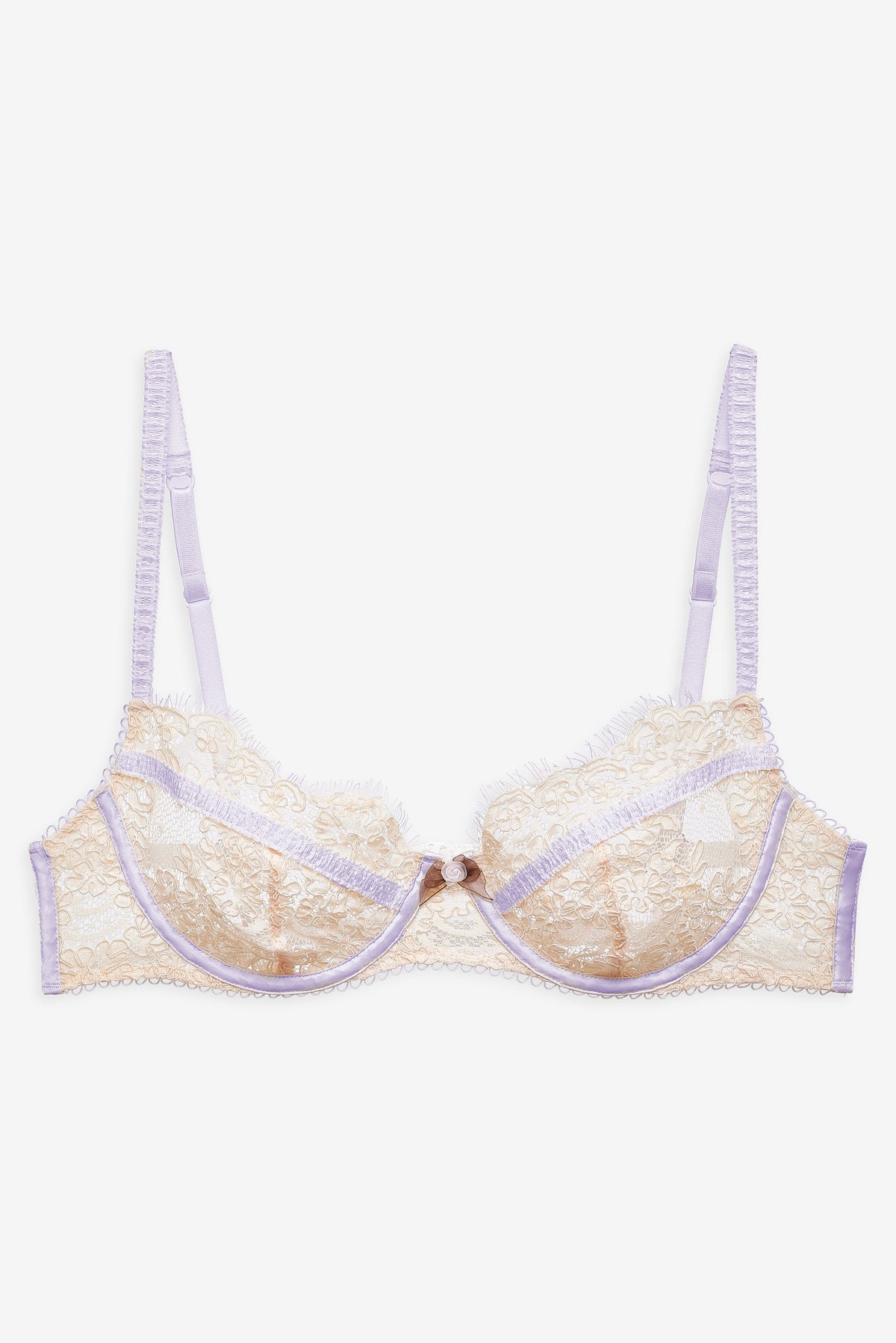 Victoria Lace Underwire Bra Cream - For Love & Lemons