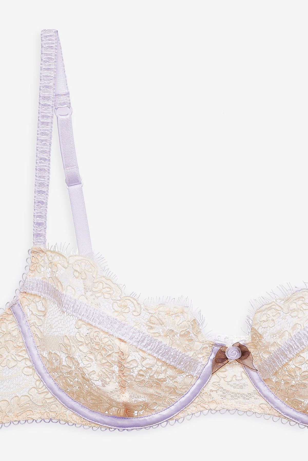 Victoria Lace Underwire Bra Cream - For Love & Lemons