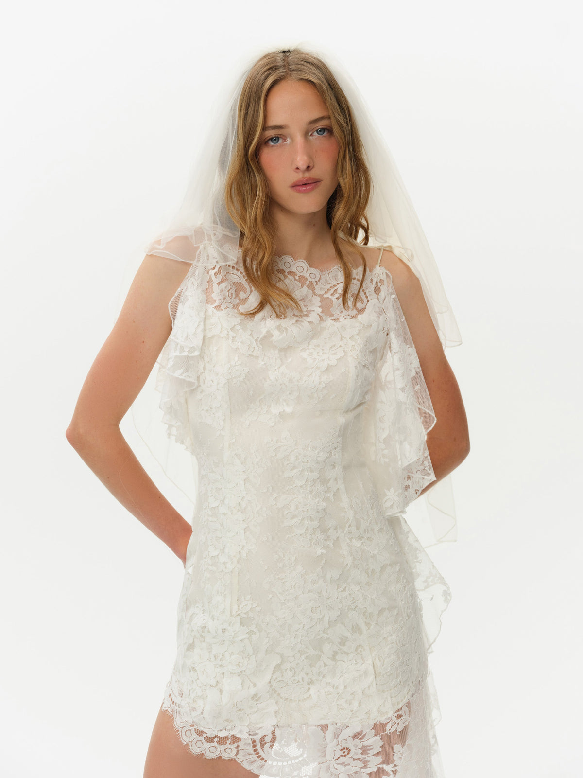 Mariah Mini Dress White - For Love & Lemons