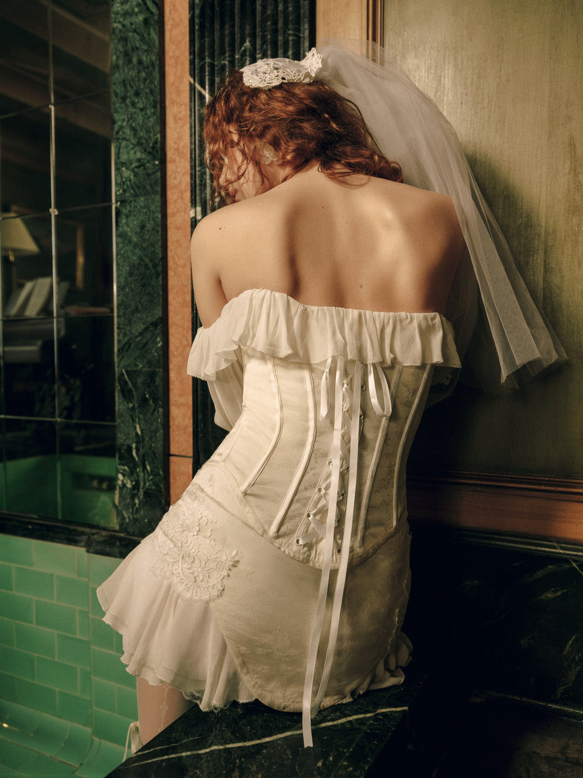 Zahra Mini Dress Vanilla Ice - For Love & Lemons