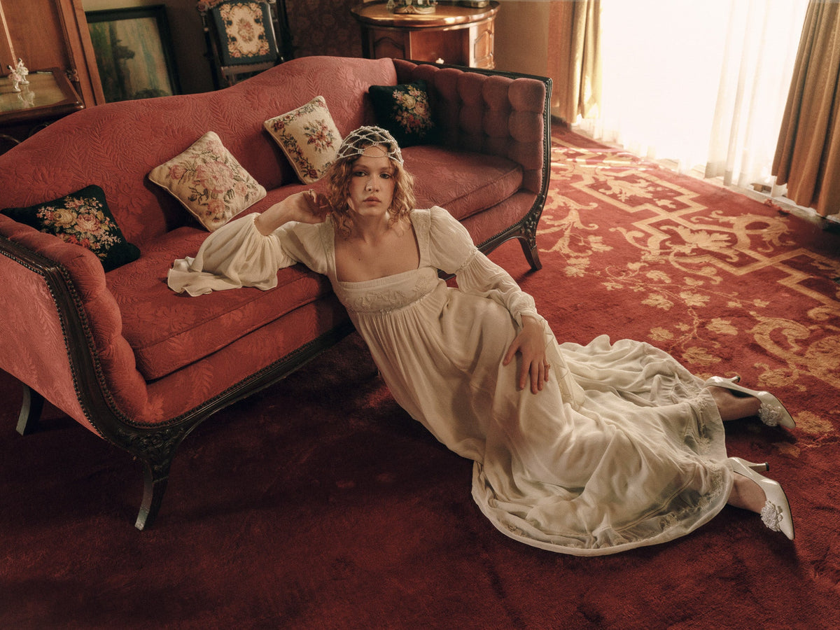 Julianne Gown Cream - For Love & Lemons