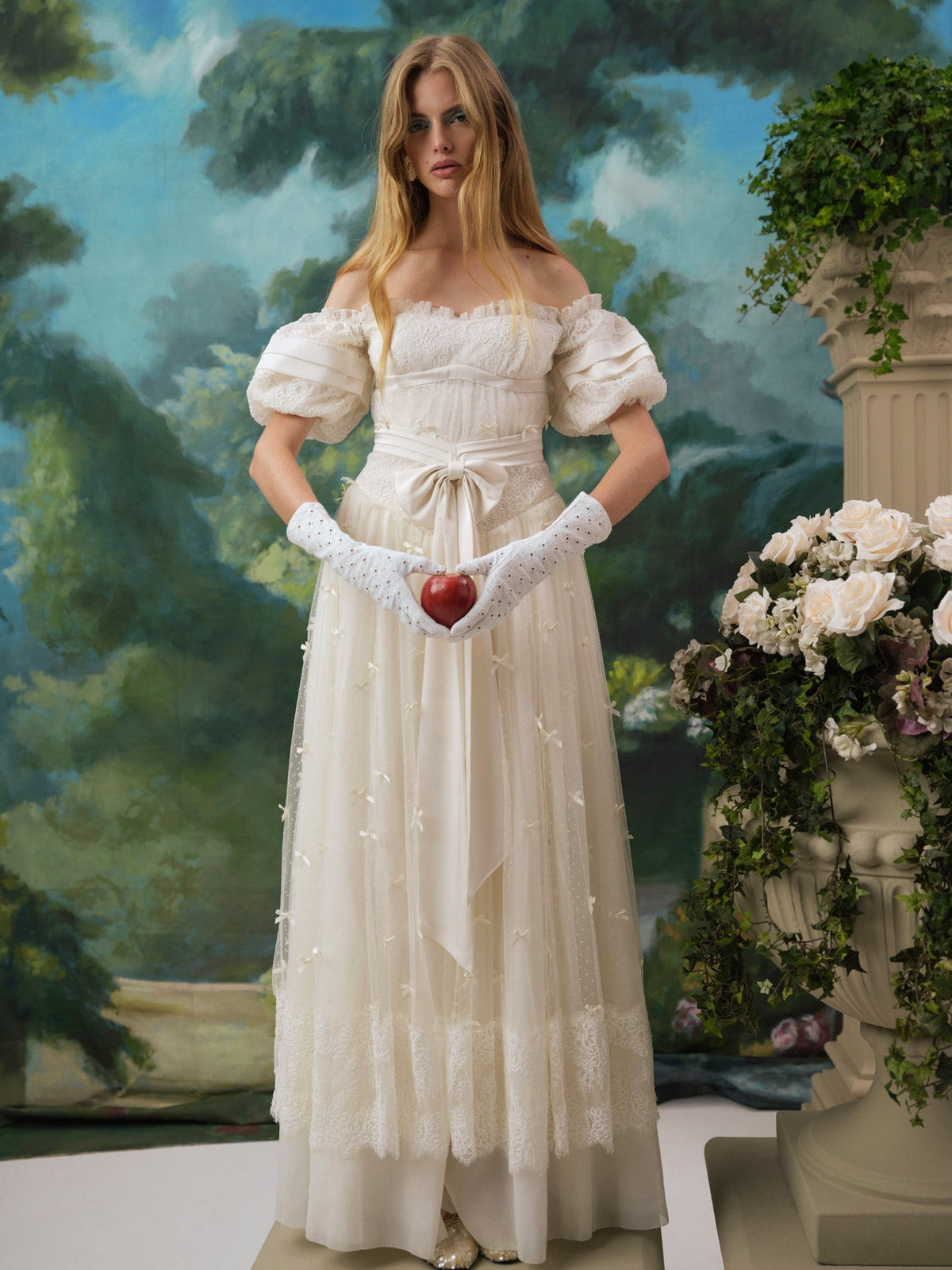 Raina Gown White - For Love & Lemons