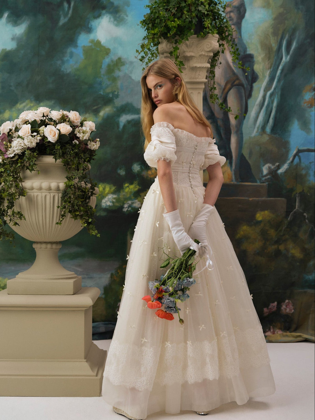 Raina Gown White - For Love & Lemons