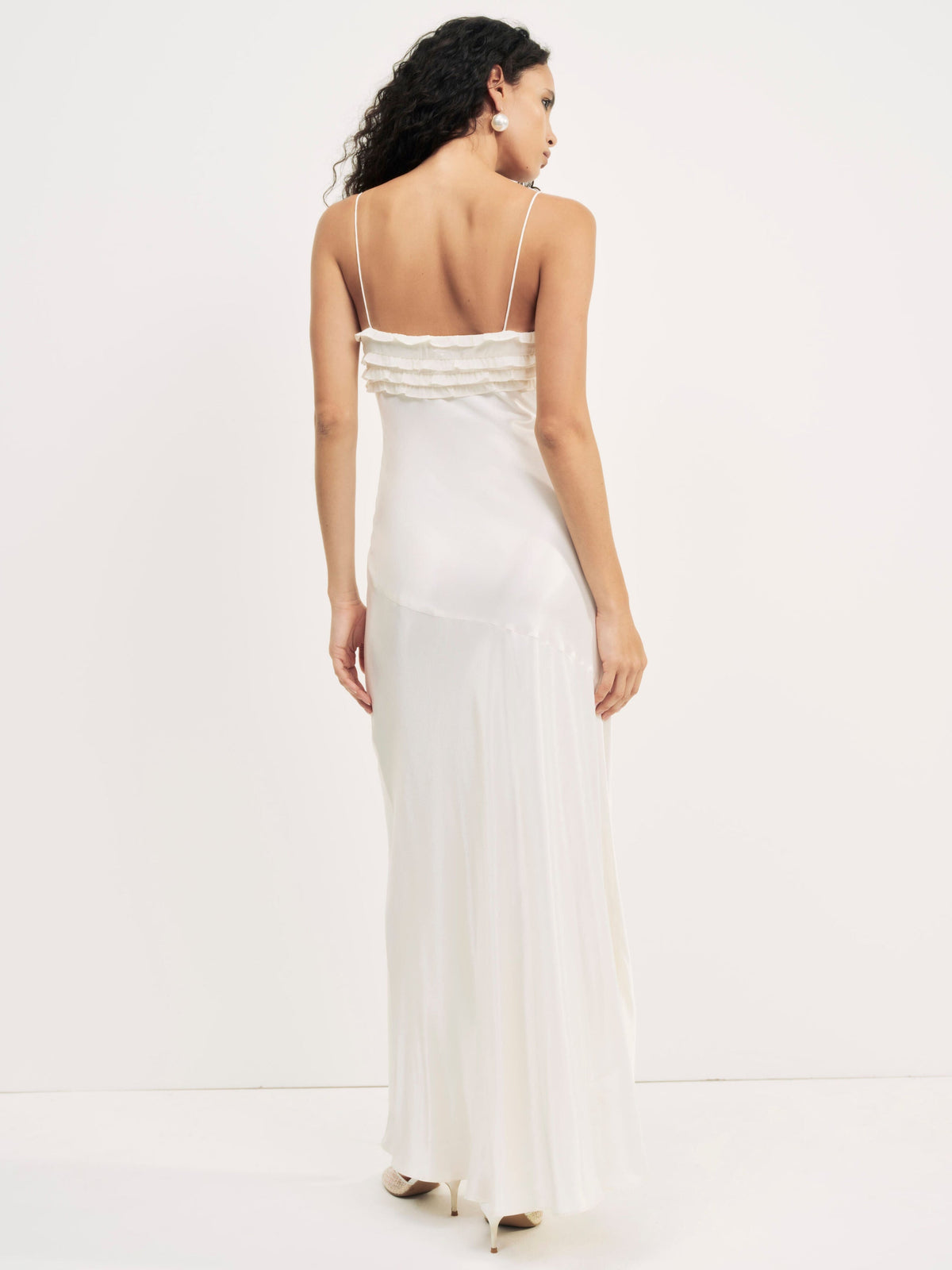 Natalie Maxi Dress Cream - For Love & Lemons