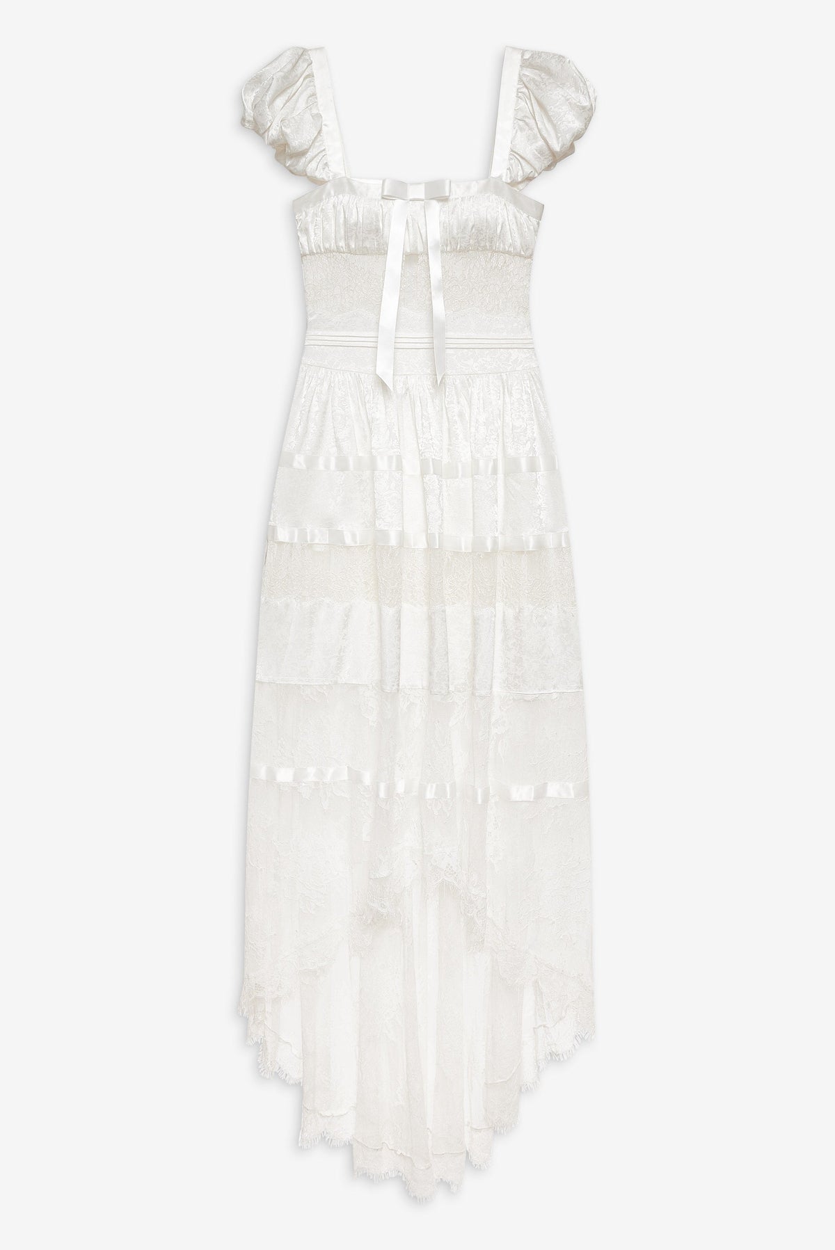 Annabelle Lace Gown Cream - For Love & Lemons