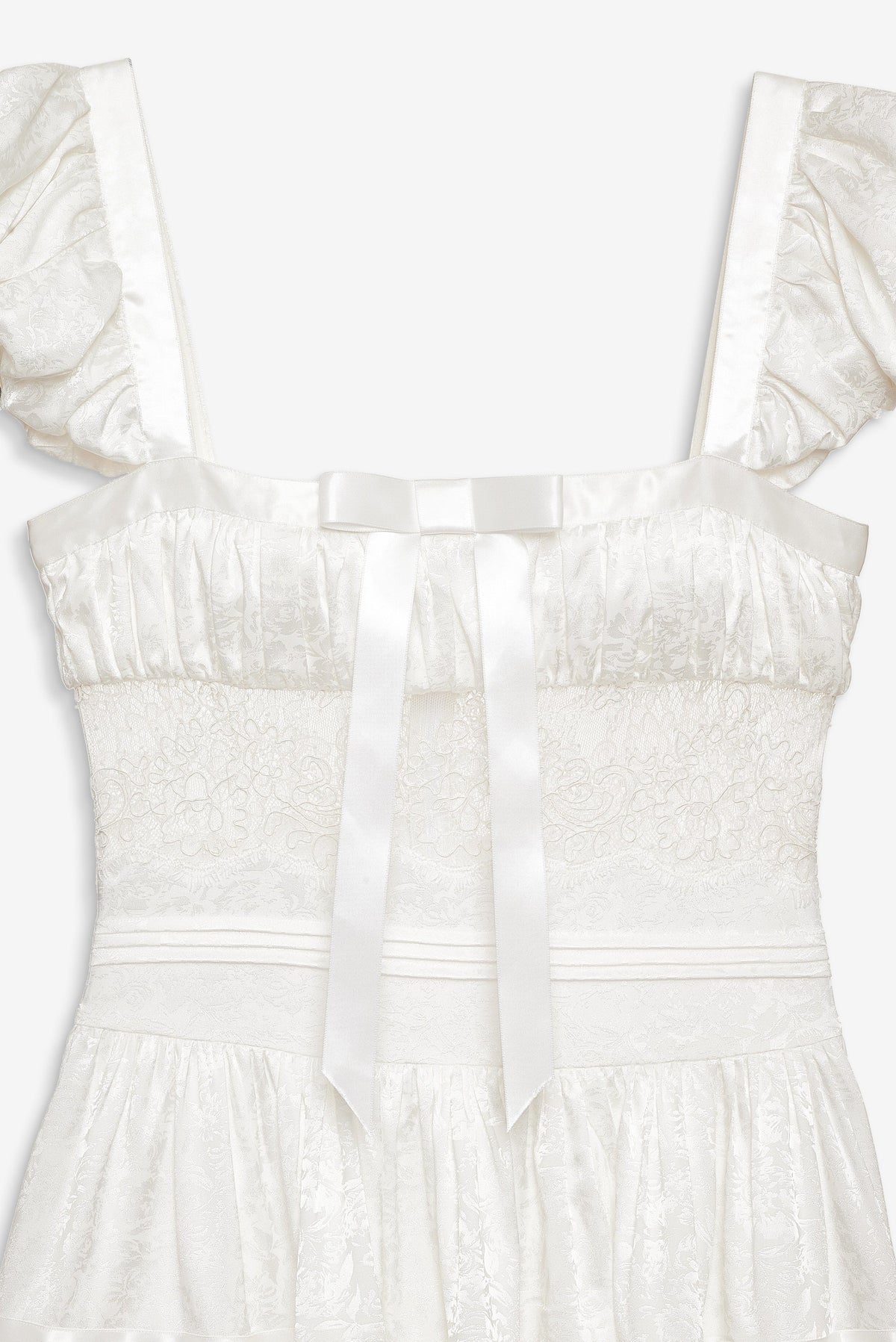 Annabelle Lace Gown Cream - For Love & Lemons