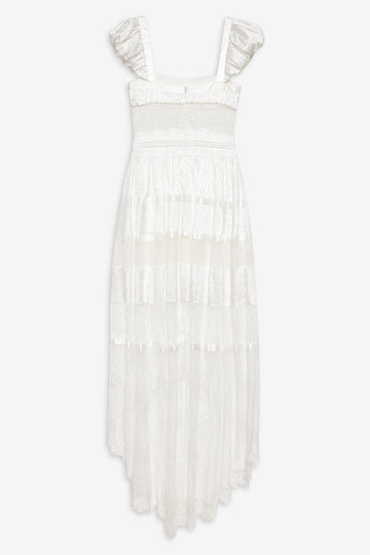 Annabelle Lace Gown Cream - For Love & Lemons