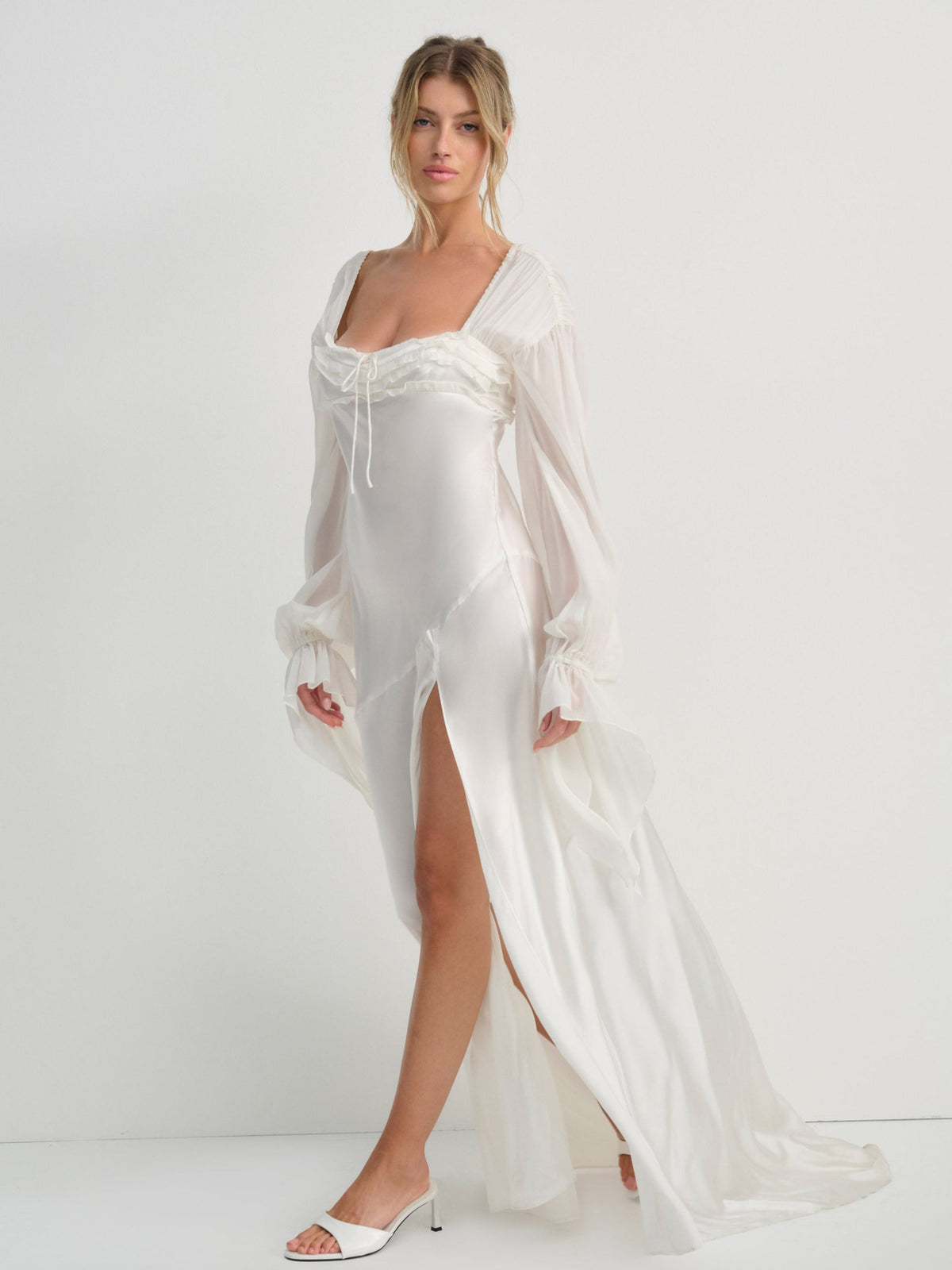 Evy Gown White - For Love & Lemons