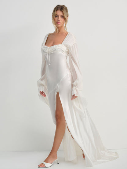 Evy Gown White - For Love & Lemons
